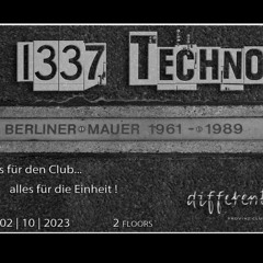 Radau on 1337 Techno 02.10.2023 @ Different Club Trier