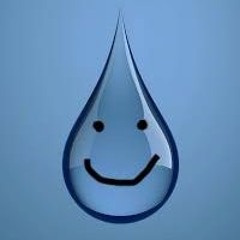 l'eau qui tombe des nuages