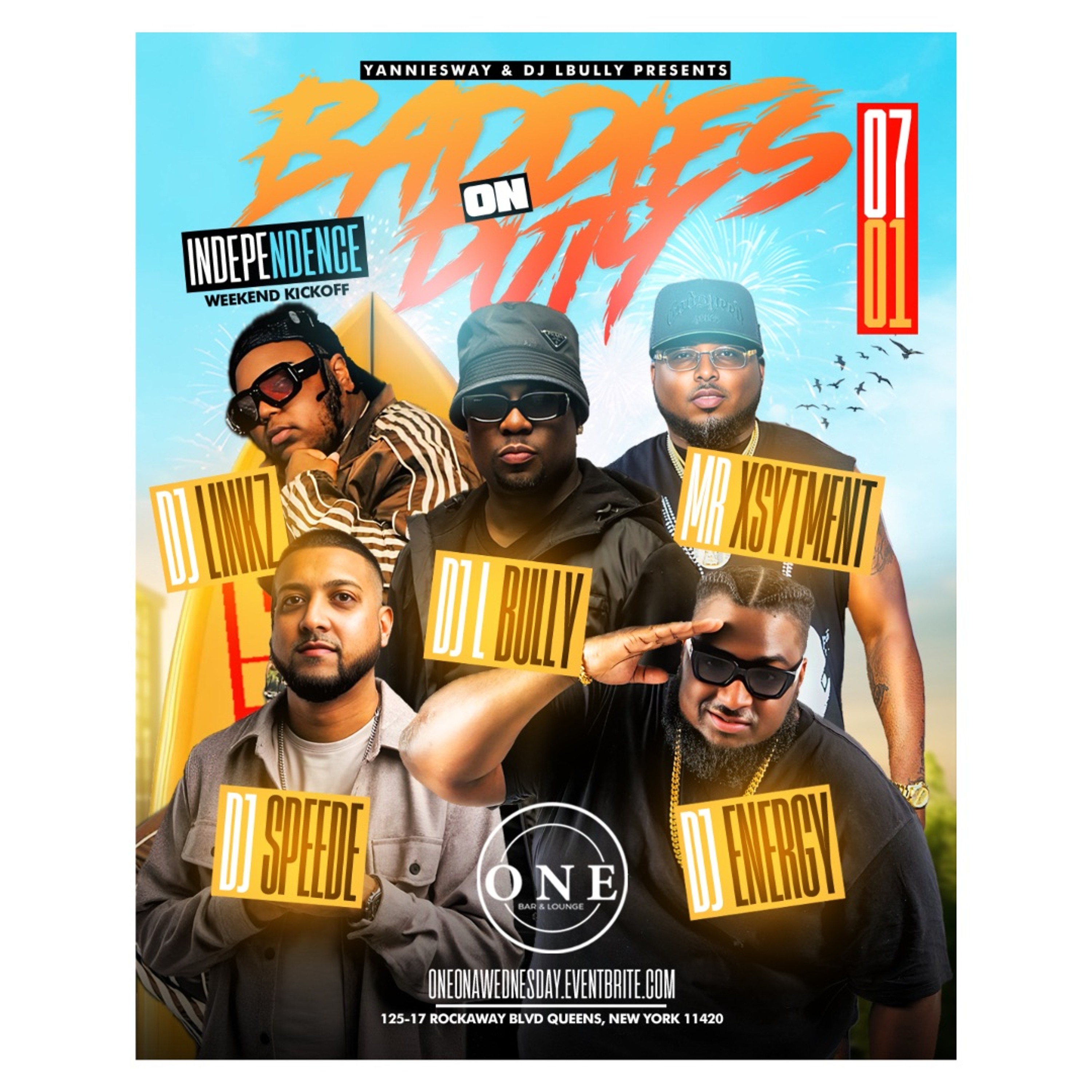 ONE BAR WEDNESDAYS FEAT. XSYTMENT SOUNDZ JULY 1ST episode artwork