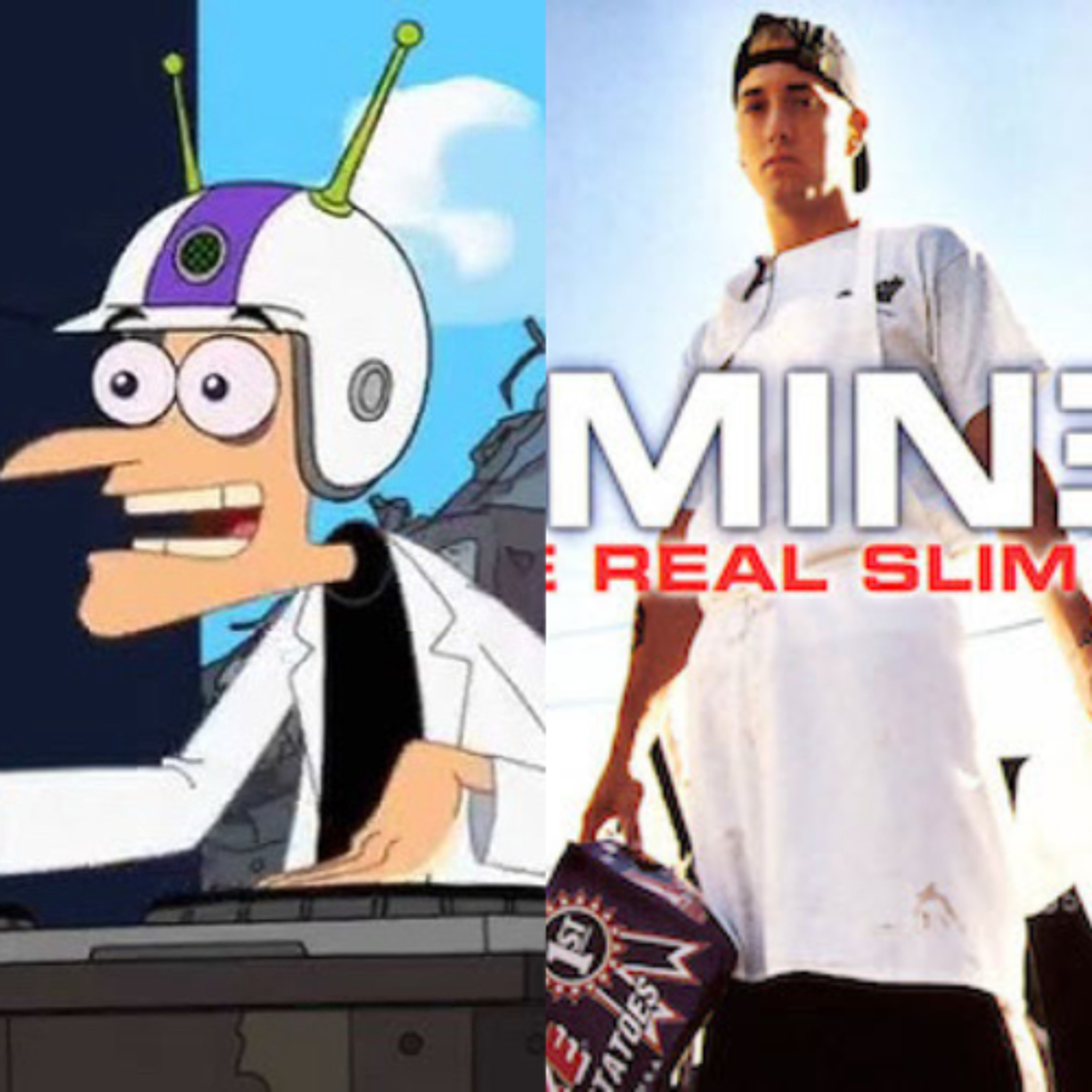 Phineas and Ferb - There's a Platypus Controlling Me Remix Eminem - The Real Slim Shady episode artwork