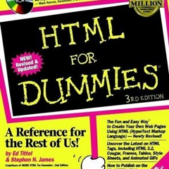 Free read✔ HTML For Dummies