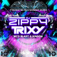 Histeria 10.11.23 - DJ Zippy & Trixy - MC Blast & Kinson