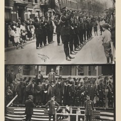 James Van Der Zee, "Marcus Garvey and Garvey Militia, Harlem"