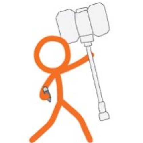 i drew this orange guy now hes trying to kill my cursor cover (demo 3)