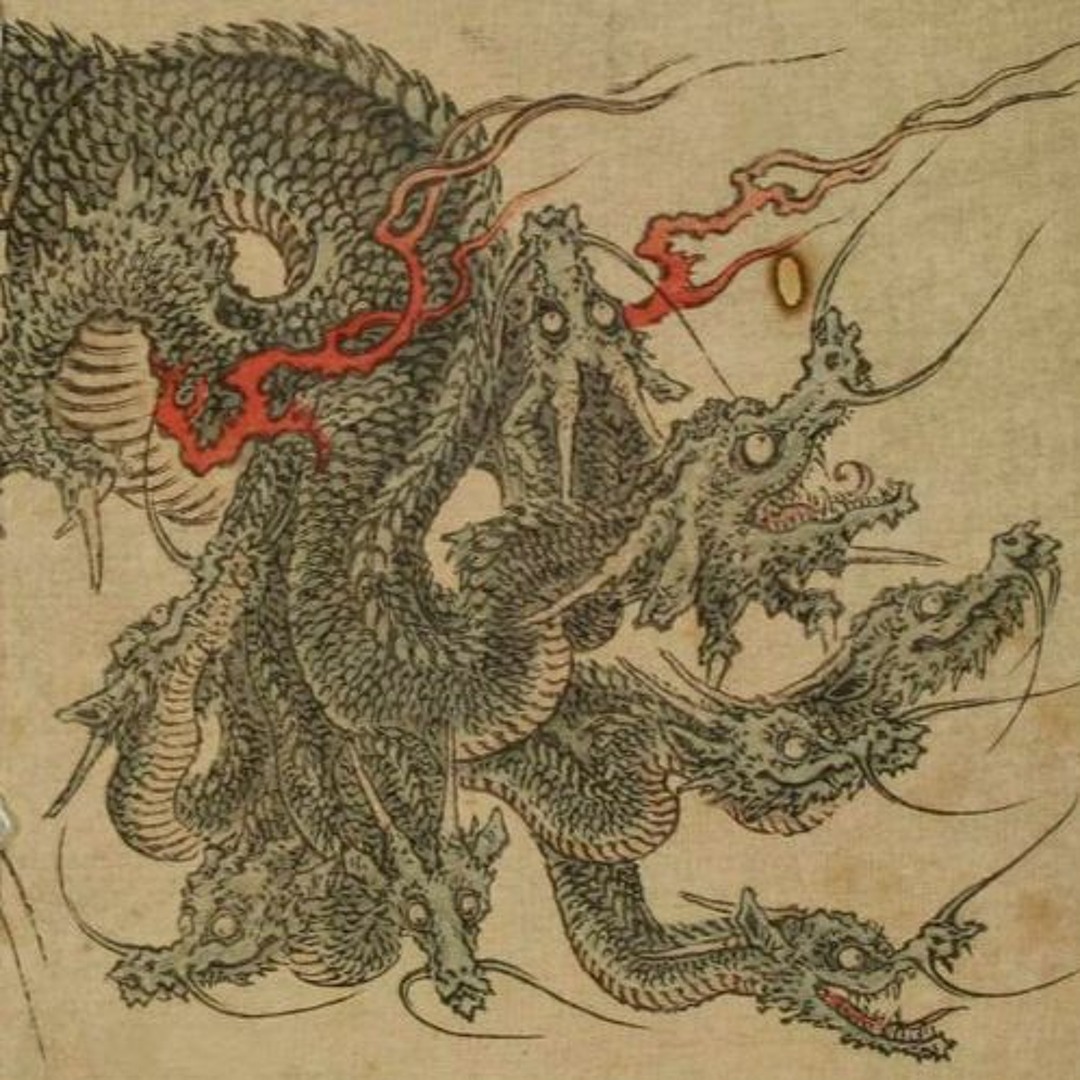 八岐大蛇 八岐大蛇の王 – King of Yamata no Orochi – – Shun Art