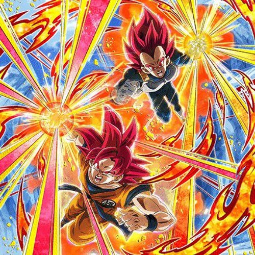 UR SSJG Goku/TEQ SSJ2 Vegeta Mixtape: #dokkanbattle #dokkanbattlejp #d