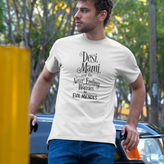 Ryan Gosling Wearing Desi Mami and the Never Ending Worries Shirt