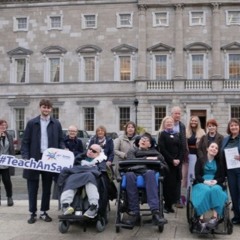 Odhrán Ó hUallacháin, Senior Physiotherapist and Interim Clinical Lead on RTÉ Raidió na Gaeltachta.