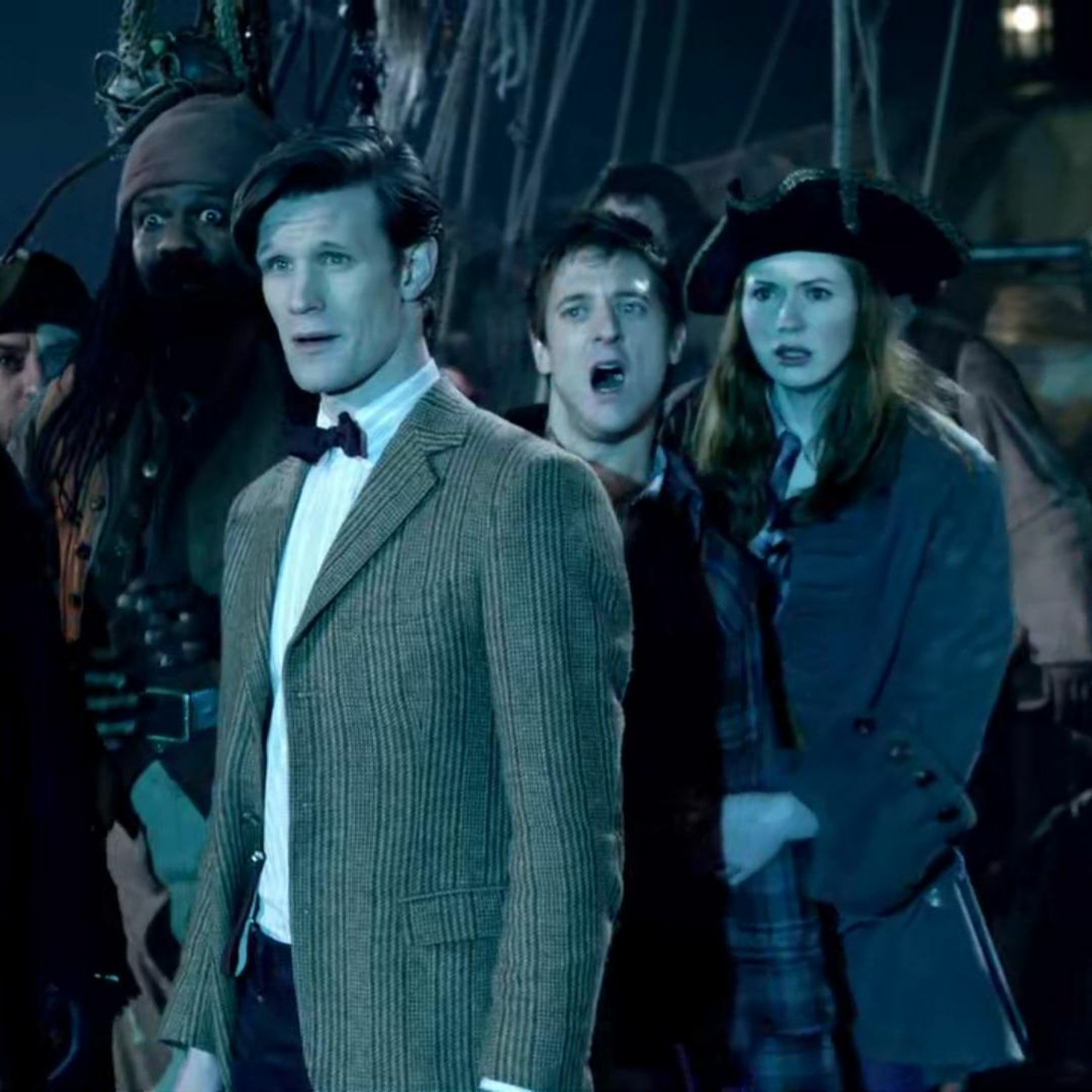 2 Guys A Girl And A Podcast Episode 243 - Doctor Who - The Curse Of The Black Spot episode artwork