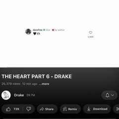 DRAKE - HEART 6 (Instrumental HD)