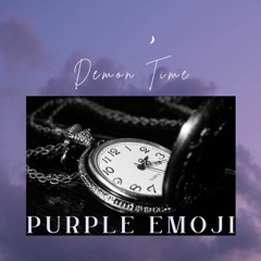 Purple Emoji : Demon Time