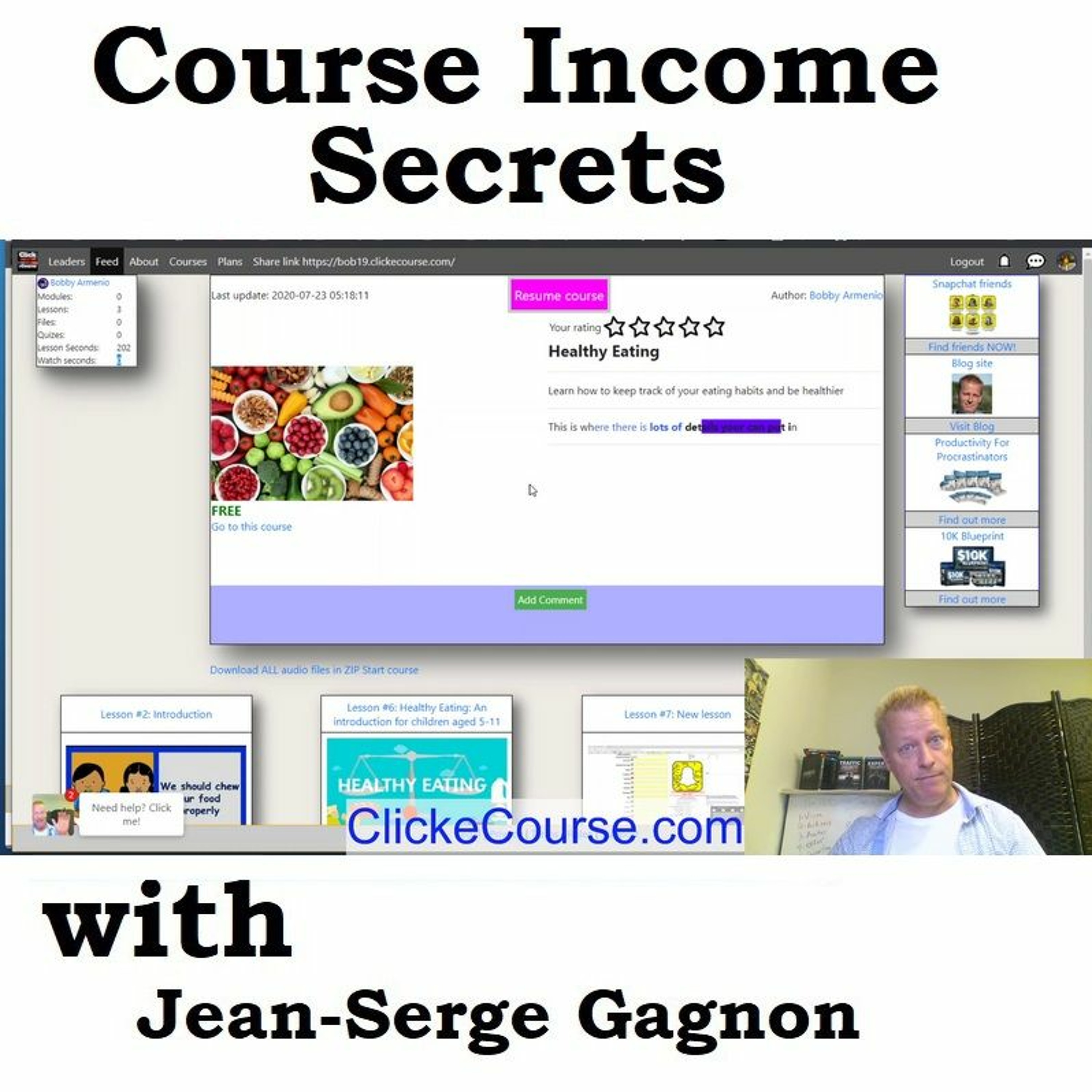 Course Income Secrets