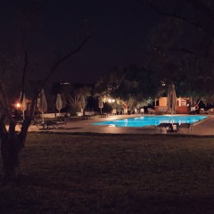 poolside
