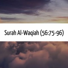 Surah Al-Waqiah (56:75-96) | Omar Hisham al-Arabi