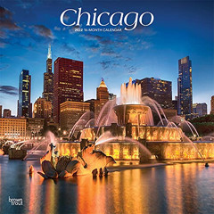 READ PDF 🎯 Chicago 2022 12 x 12 Inch Monthly Square Wall Calendar, USA United States