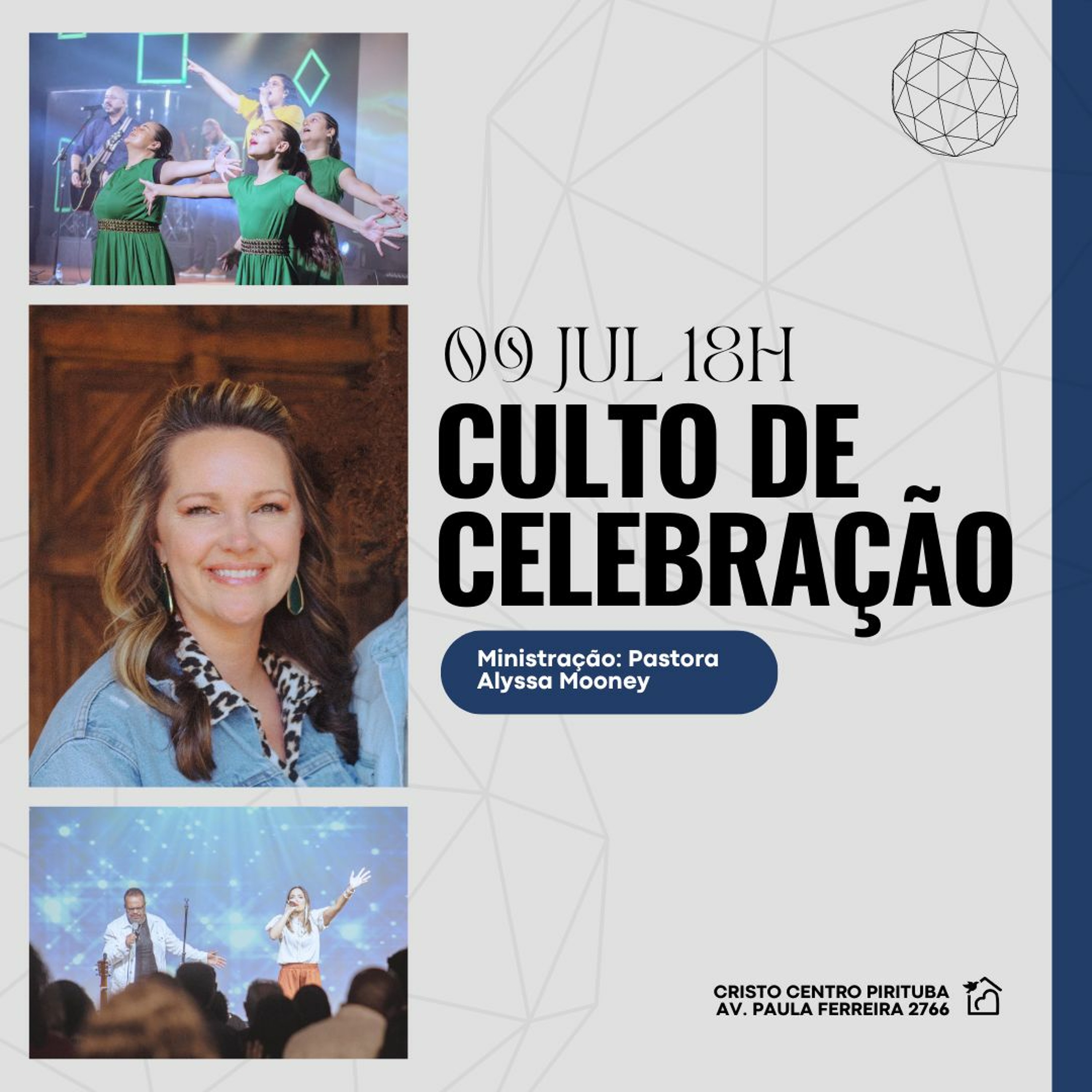 Ministração Pastora Alyssa Mooney 09/07/2023 episode artwork