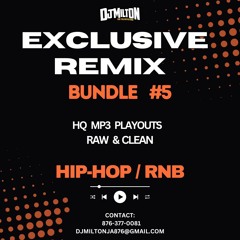 NEW DJ REMIX BUNDLE [ HIP-HOP / RNB ] HQ Mp3 [FULL ACCESS LINK IN DESCRIPTION]