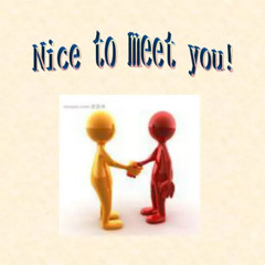 nice to meet you