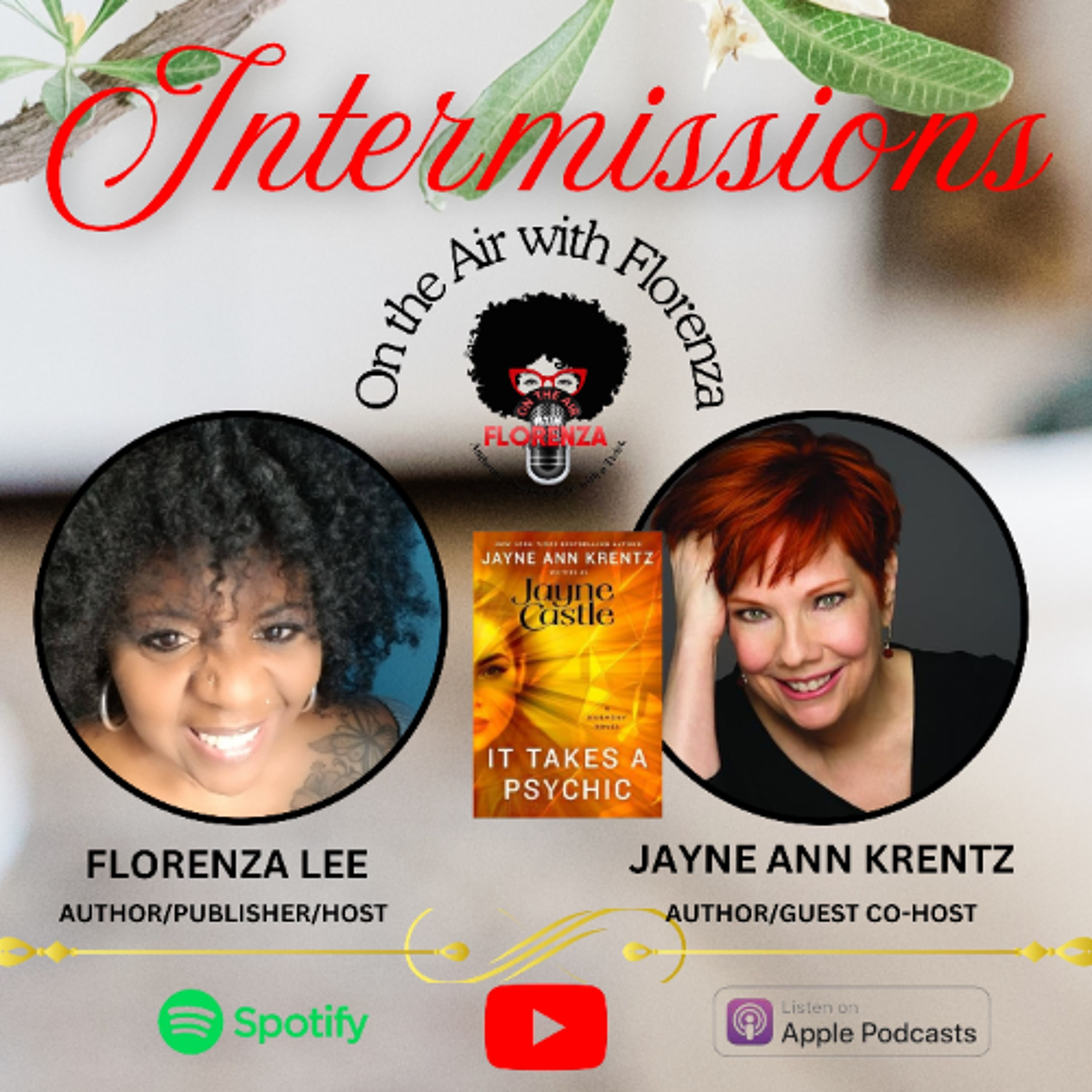 cover of episode On the Air with Florenza Intermissions with Jayne Ann Krentz