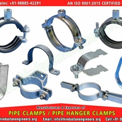 Pipe Clamps / Pipe Hangers manufacturers exporters suppliers in India