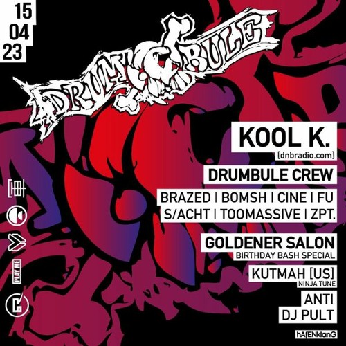 Kool K. LIVE on DNBRADIO - drumbule April 2023