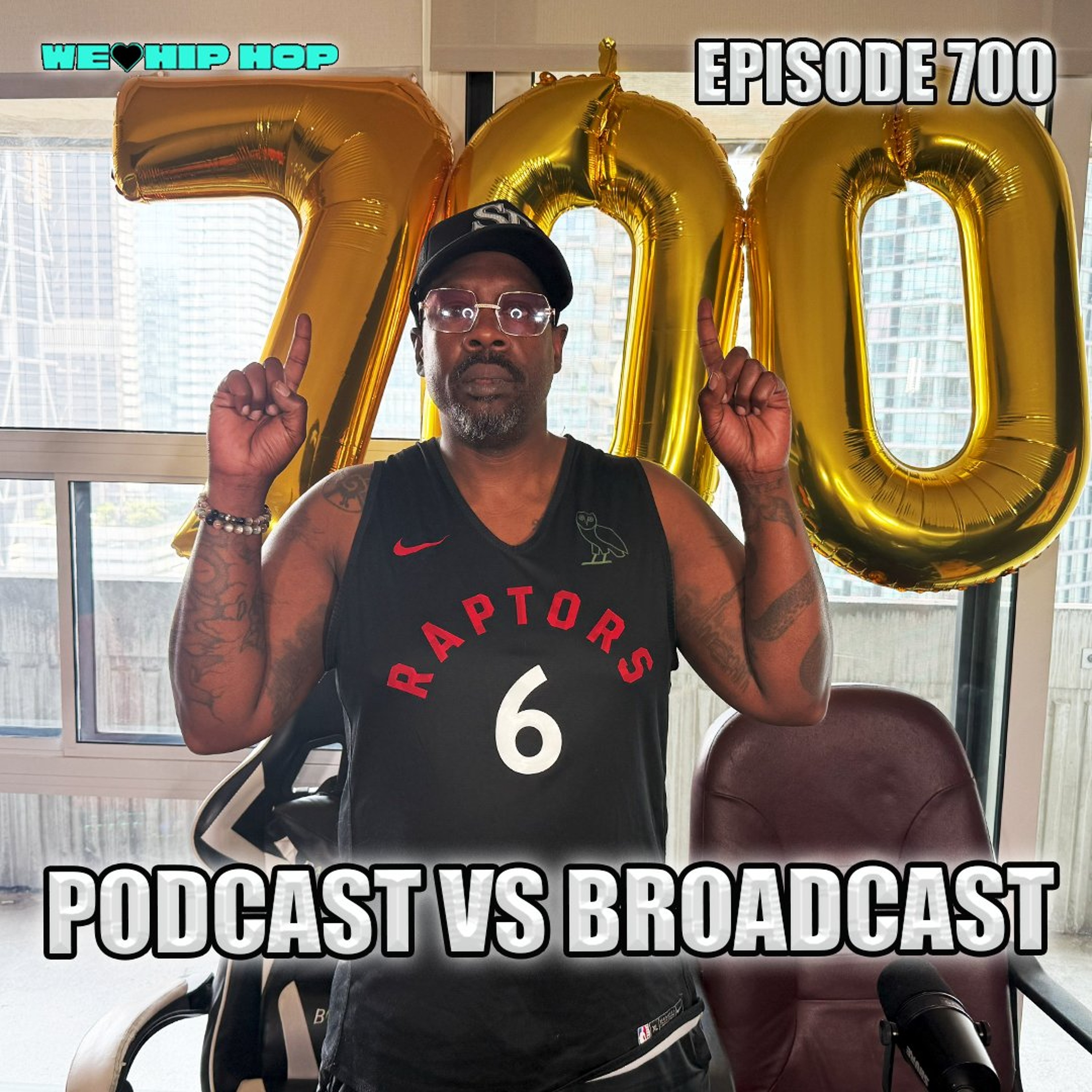 Episode 700 | Podcast vs Broadcast episode artwork