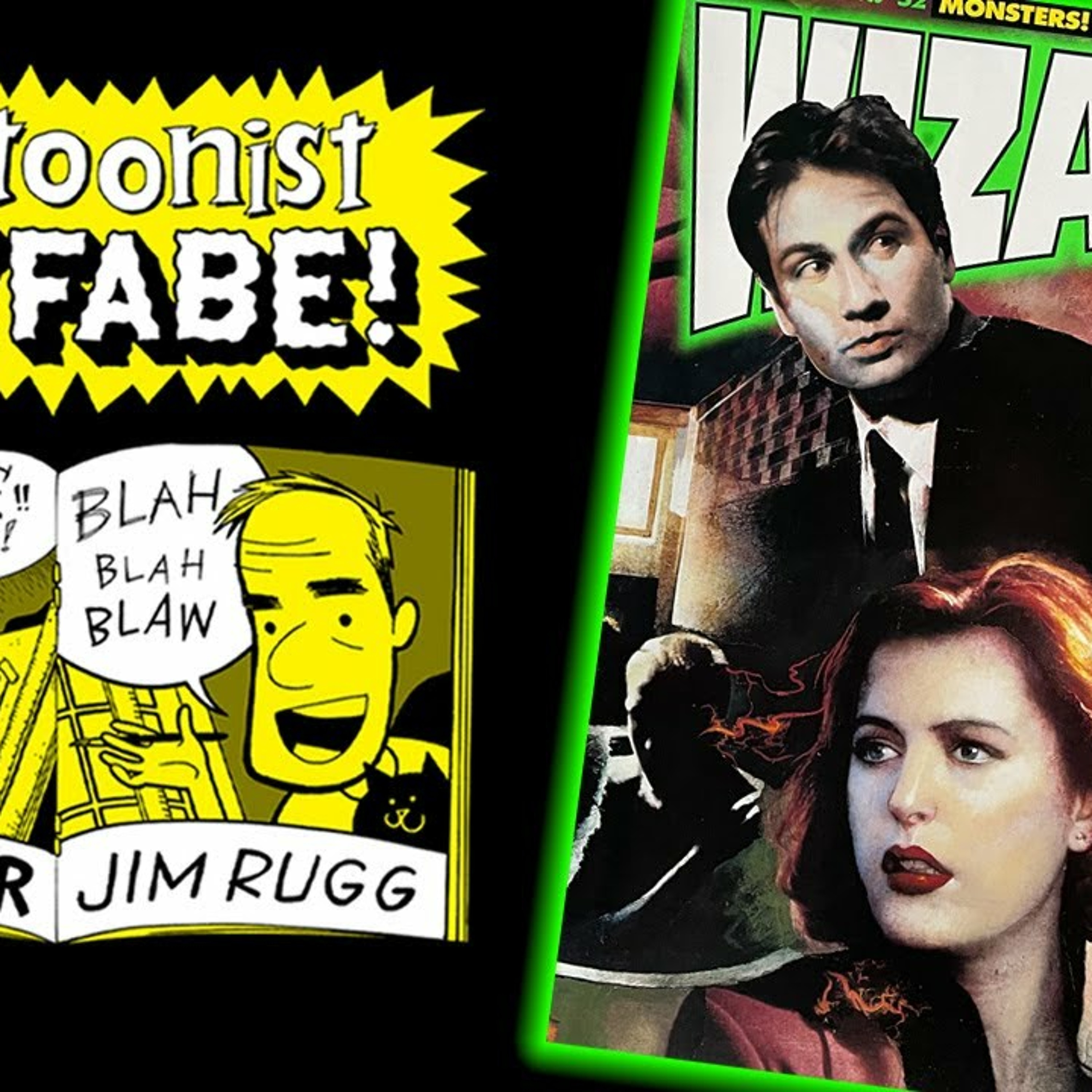Wizard 52, December 1995, X-Files, Pitt, Alan Moore, Batman episode artwork