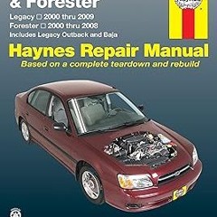 %[ Subaru Legacy (00-09) & Forester (00-08) Haynes Repair Manual (USA) (Paperback) BY Robert Ma