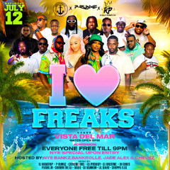 I LOVE FREAKS PROMO MIX BY @SHAWNTHEDJ @DJONETIMEISREAL @MC.BODIE242