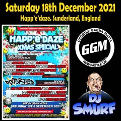 DJ Smurf @ Happ'e'Daze. Sunderland, England - 18/12/2021