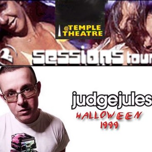 Judge Jules live  @ 2fm Sessions Tour @ Temple Theatre Dublin, Ireland Halloween 1999