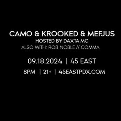 Rob Noble live with Camo & Krooked & Mefjus 2024 PDX