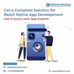 Get the Best React Native App Development Services - Essitco