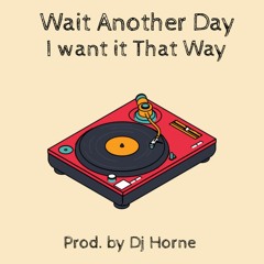 Wait Another Day (I Want It That Way) Mashup