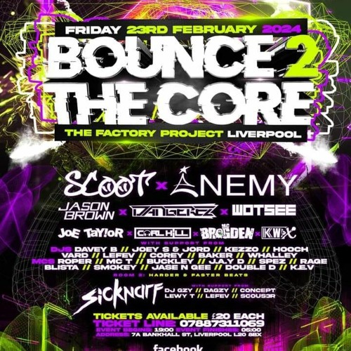 dj corky bounce to the core closing set 23.2.2024