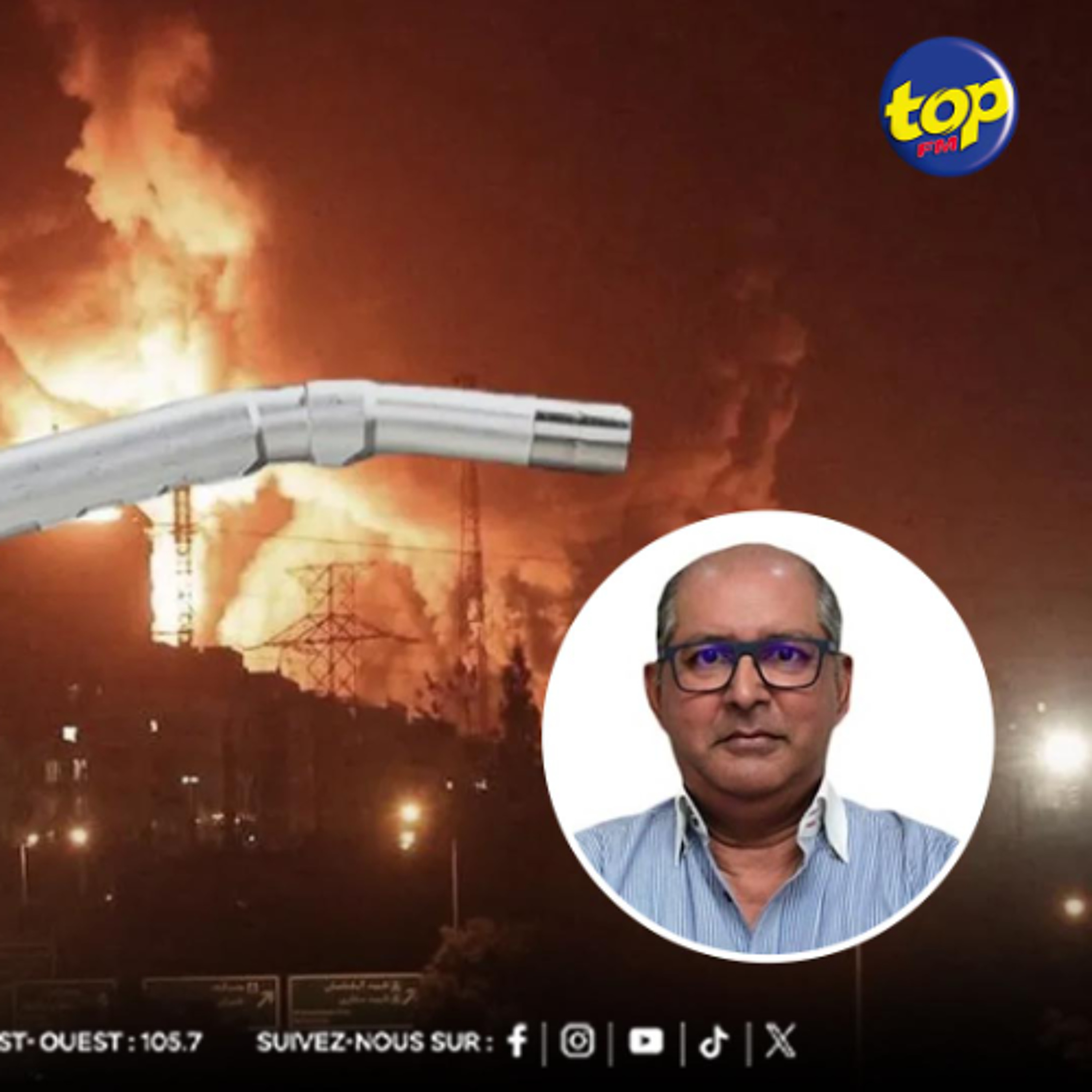 Bombardement Israel-Iran : « on souhaite que cette guerre ce termine une bonne fois» soutient Bernard Saminaden