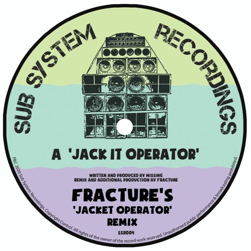 Missing 'Jack it Operator (Fracture's Jacket Operator Remix)' - SSR004