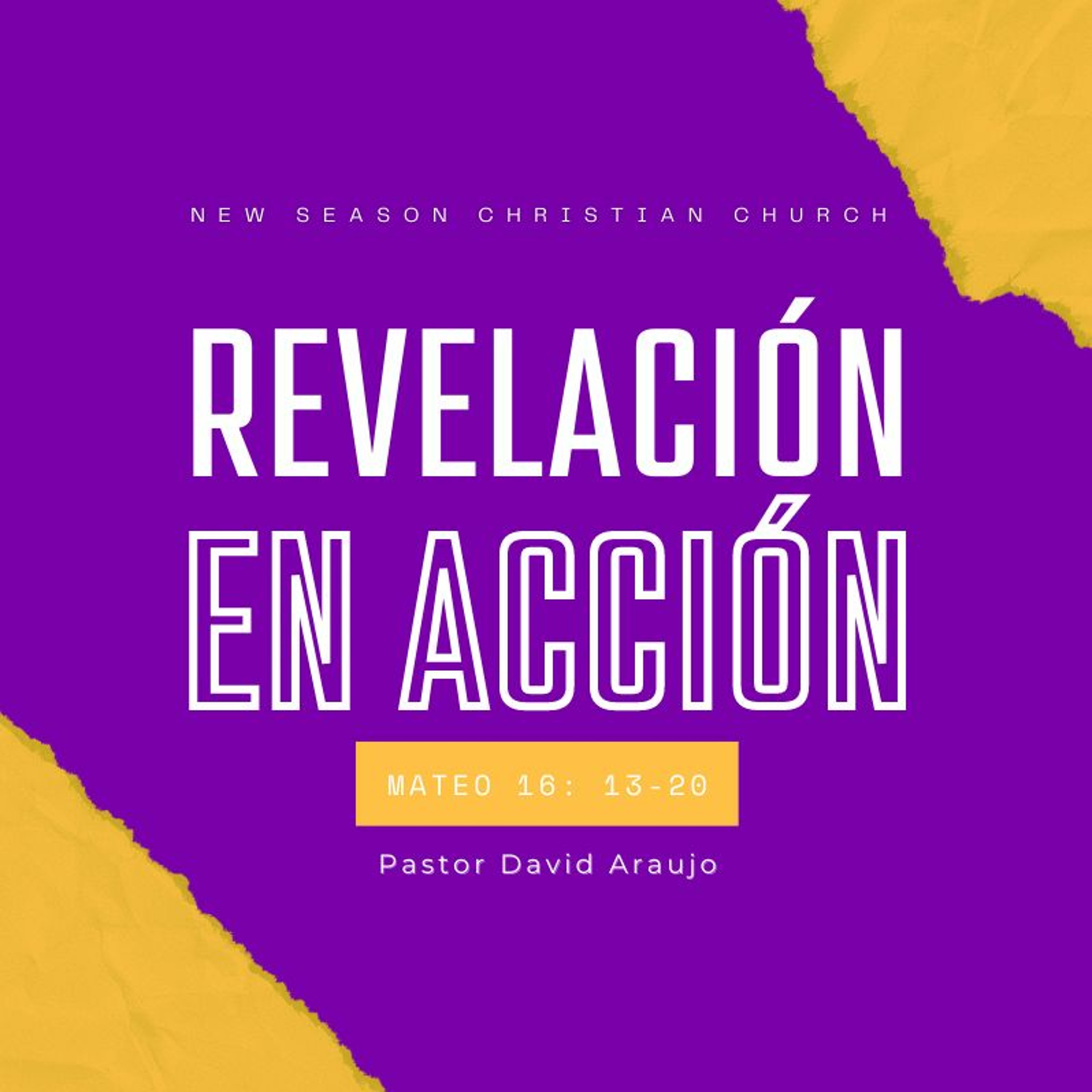 Revelación En Acción :: Pastor David Araujo :: 09..26.2021 episode artwork