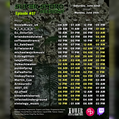 Super Sword Sessions 37 | @DJGregElliott - 2024.06.22