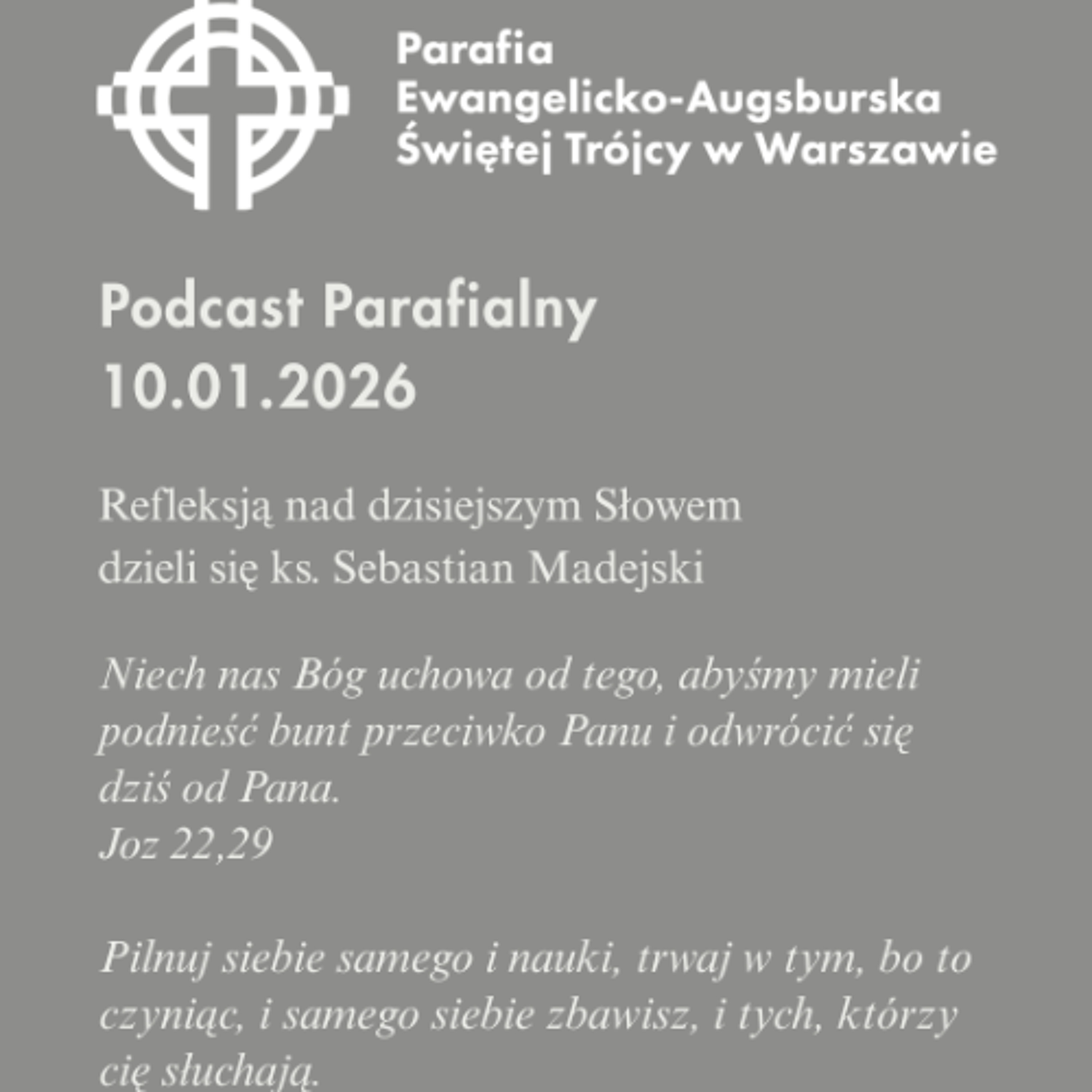 Poranek ze Słowem na 10 stycznia 2026 episode artwork