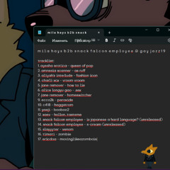 mila hays b2b snack falcon employee @ gay jazz 18