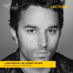 Lecture - « Soox Meduse » de Laurent Leclerc