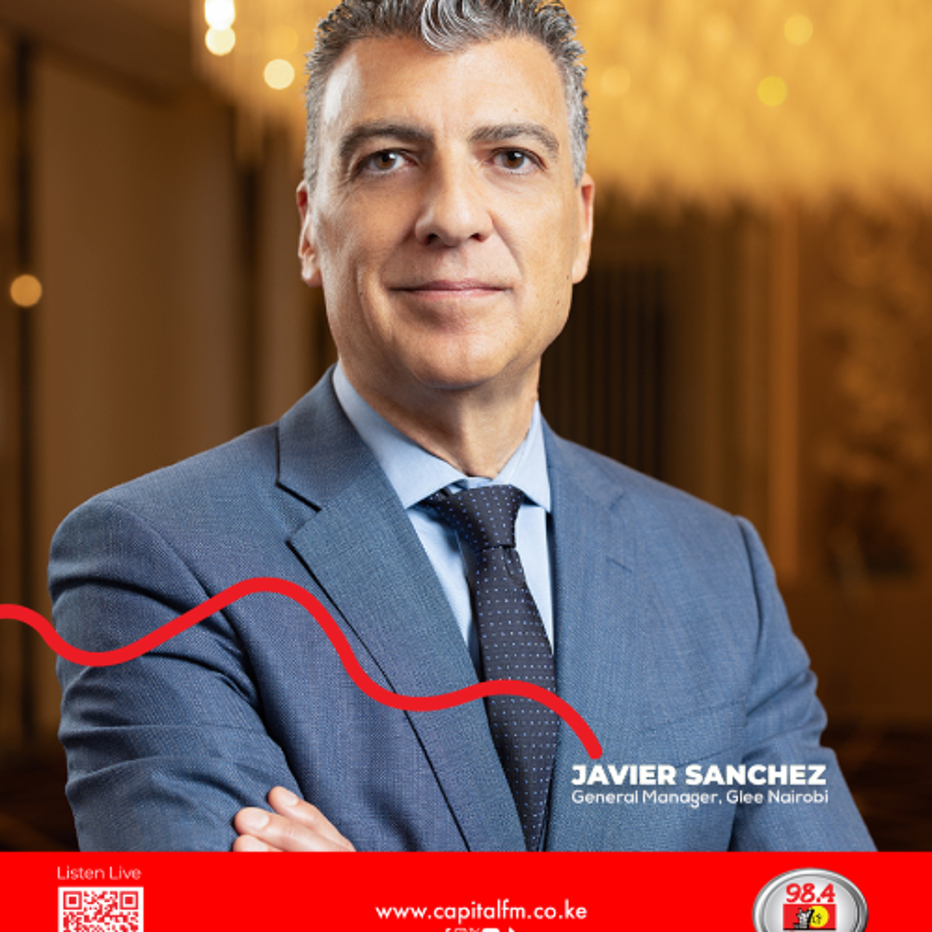 Javier Sanchez, Gen. Manager, Glee Nairobi on The Jam Javier Sanchez, Gen. Manager, Glee Nairobi on The Jam