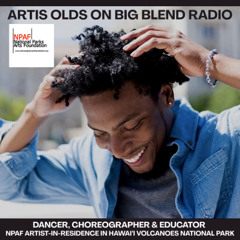 Dancer and Choreographer Artis Olds in Hawaii Volcanoes National Park