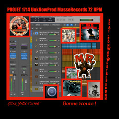 Projet 1714 UnkNowProd M.R. FEAT. Conway, Westside Gunn 72 BPM MAST. L.P.