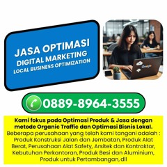 Jasa Pemasaran Online di Kota Batu Terpercaya, Hub 0889-8964-3555