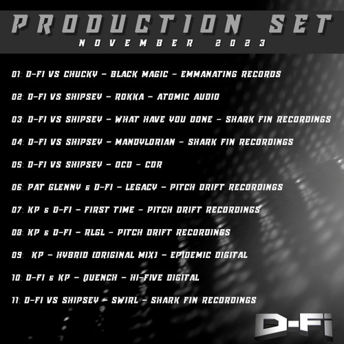 Production Set Nov 2023