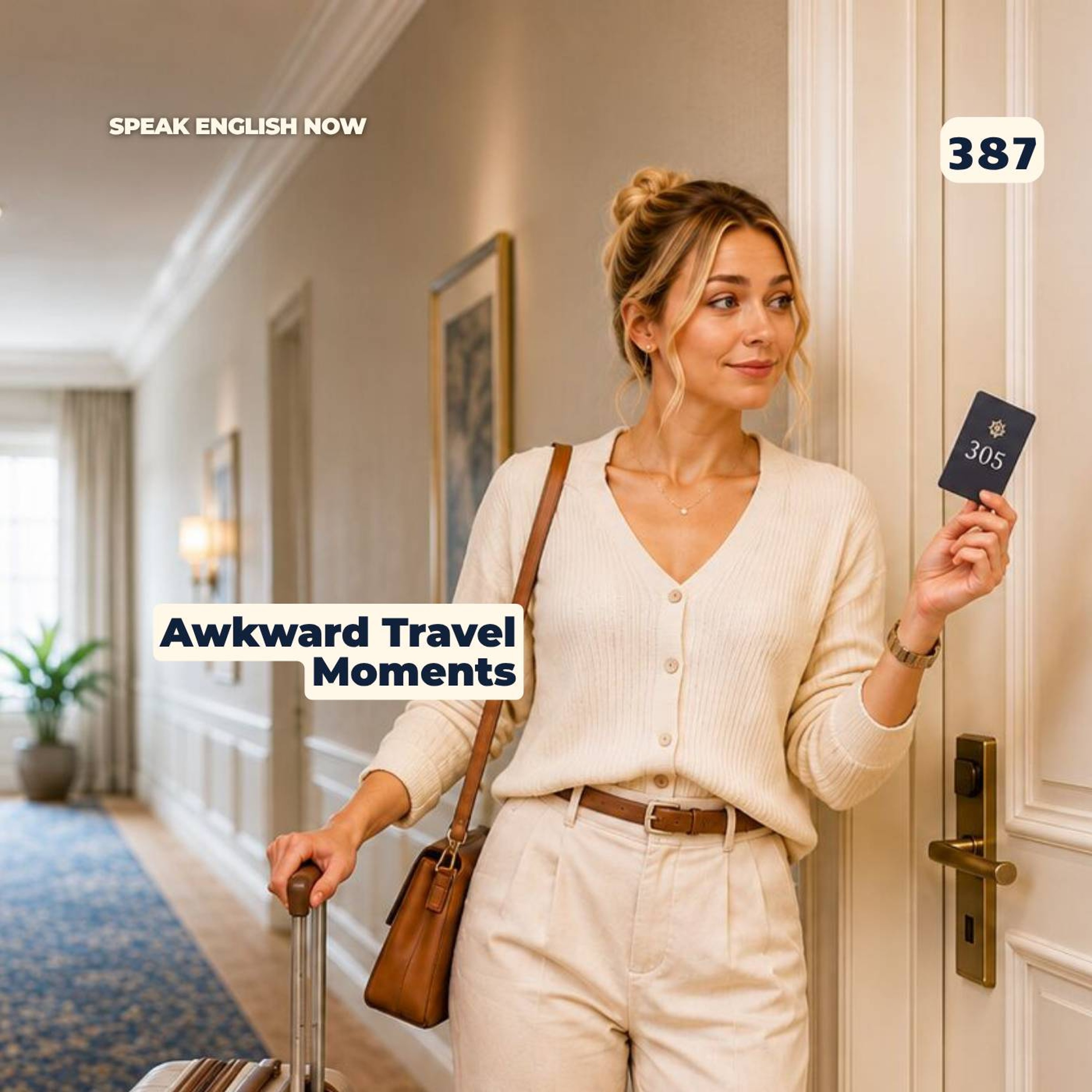 #387 Awkward Travel Moments What Do You Say in English Mini Story episode artwork