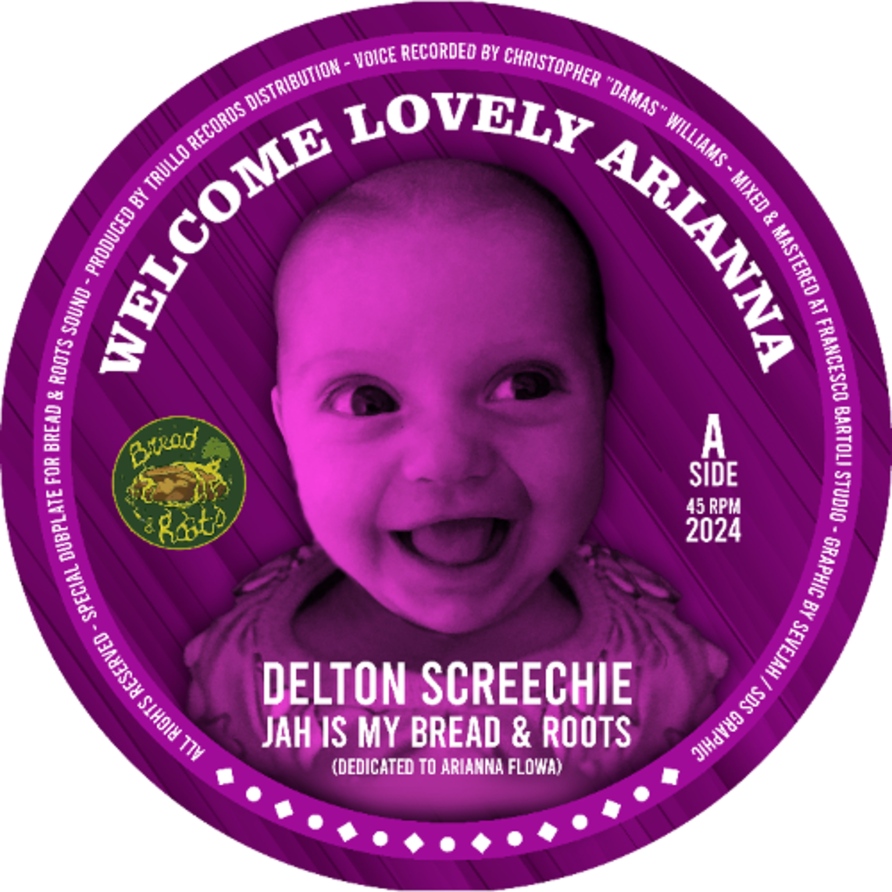 DELTON SCREECHIE - Special DubPlate for Arianna Flowa - JAH IS MY BREAD & ROOTS episode artwork