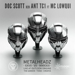 Doc Scott B2B Ant TC1 ft. MC LowQui - recorded at Metalheadz, Outlook Origins, Croatia - 27/07/2023